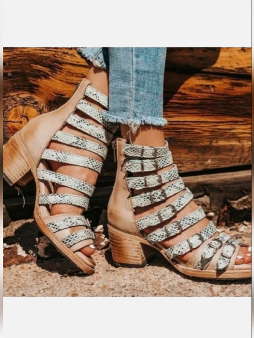 NEW FreeBird Turquoise Casandra Sandal Bootie size 10
